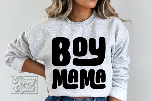 Boy Mama SVG PNG - Mom of Boys Design