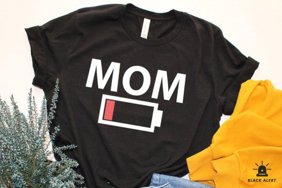 Mom Low Battery: A Fresh Take on Mother’s Day Embroidery