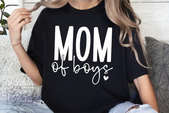 Mom of Boys SVG – A Charming Embroidery Pick for Boy Mama Projects
