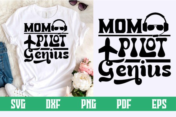 Mom Pilot Genius SVG Design Review