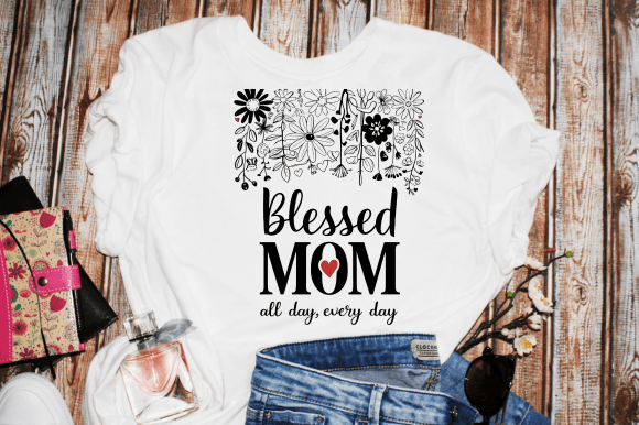 Retro Mother's Day PNG, Blessed Mom – A Designer’s Real-World Review