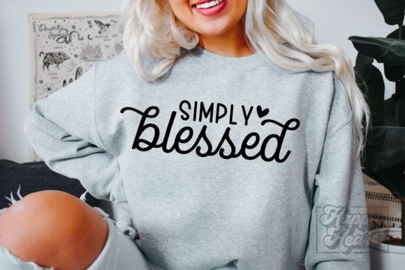 Simply Blessed SVG - Worthy - Mom Life Review